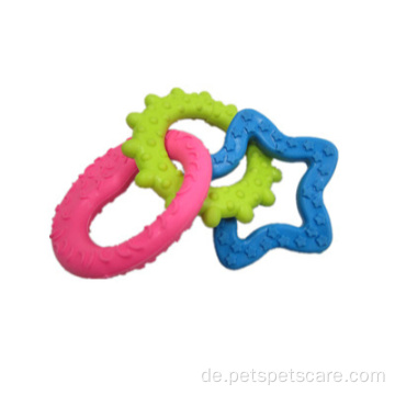 Fünf-Punkte-Sterngummi-Hundespielzeug für Hunde